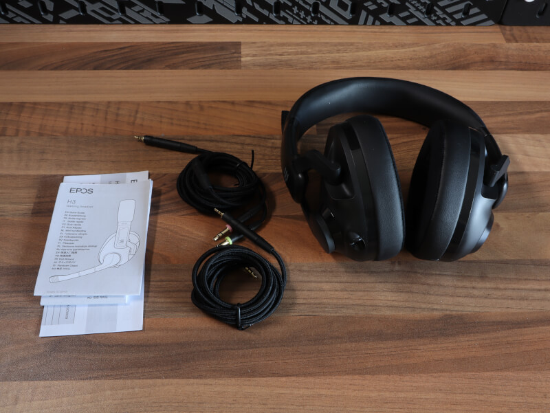 ergonomischer akustischer EPOS BrainAdapt Gaming-Sound Geschlossenes Spiel und kabelgebundenes hochwertiges Plug-Headset H3.JPG